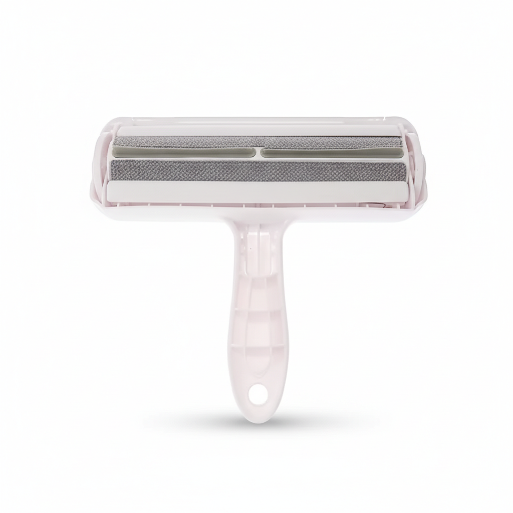 Self-Cleaning Reusable Pet Hair Roller – Efficient Fur Removal Tool