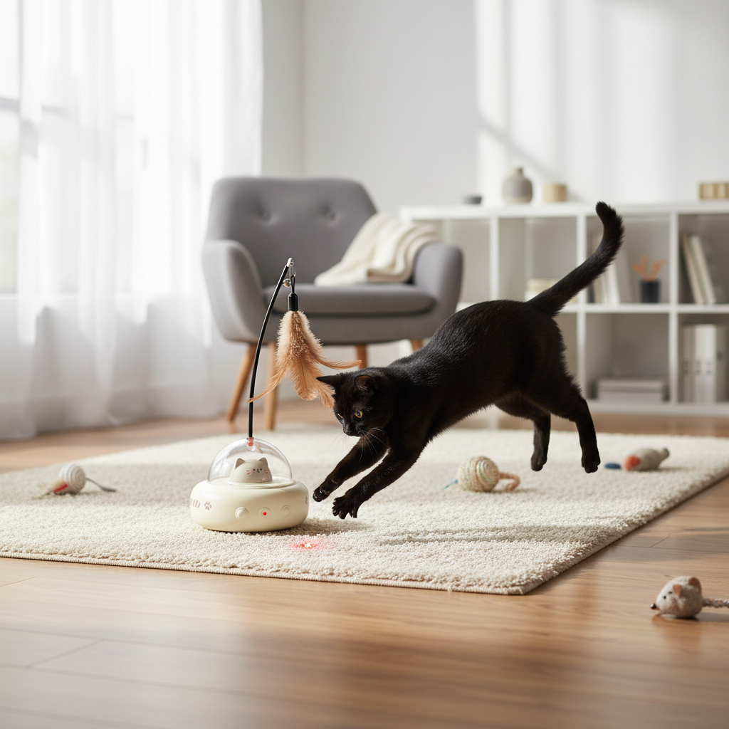 Intelligent Electric Cat Toy – Automatic Laser
