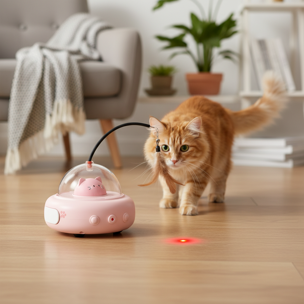 Intelligent Electric Cat Toy – Automatic Laser