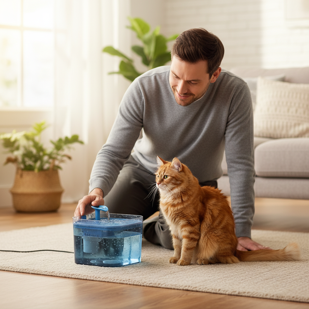 Electric Pet Water Fountain – Smart Hydration Solution