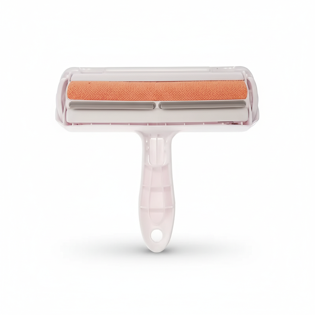 Self-Cleaning Reusable Pet Hair Roller – Efficient Fur Removal Tool