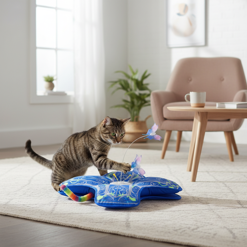 Interactive Cat Toy for Indoor Cats – Smart Play & Daily Stimulation