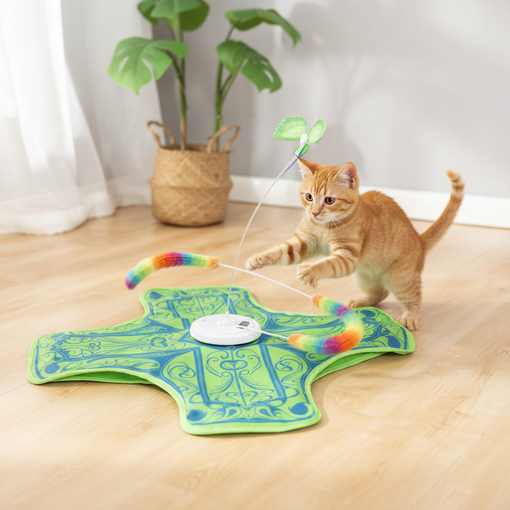 Interactive Cat Toy for Indoor Cats – Smart Play & Daily Stimulation