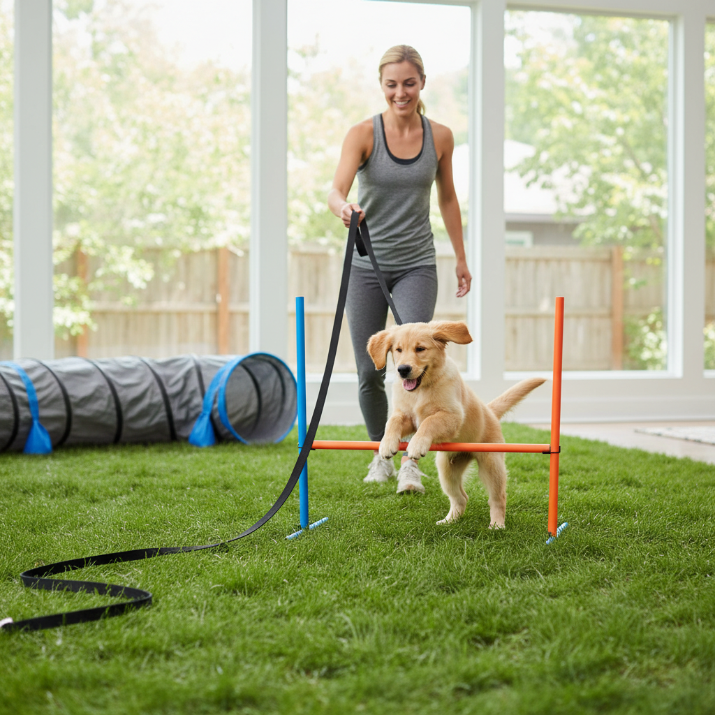 Puppy Obedience & Recall Training Agility Set – Complete Training Kit